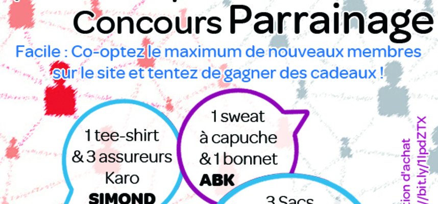 Premier Jeu-Concours Parrainage !