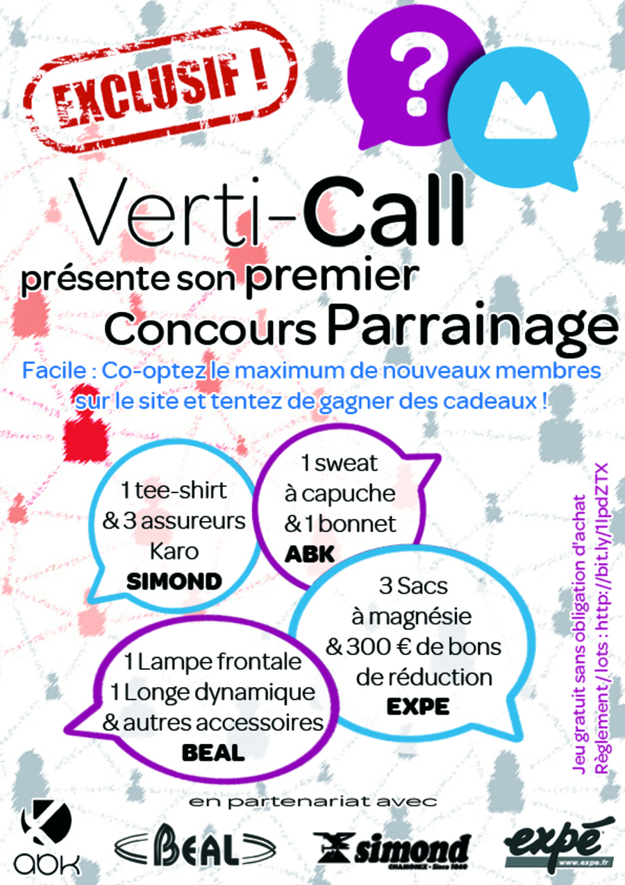 Premier Jeu-Concours Parrainage !