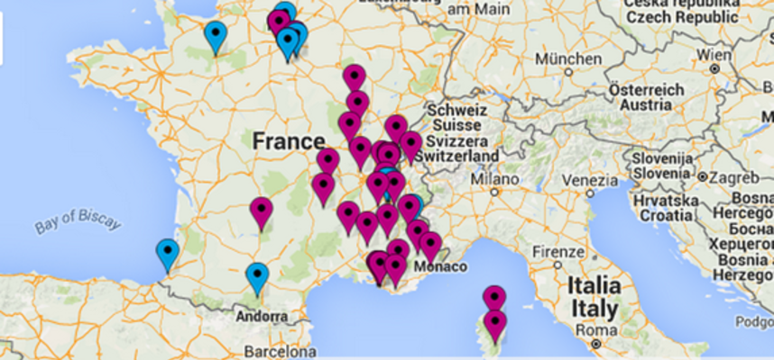 Pratique : la carte des sorties