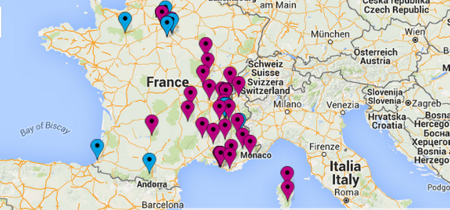 Pratique : la carte des sorties